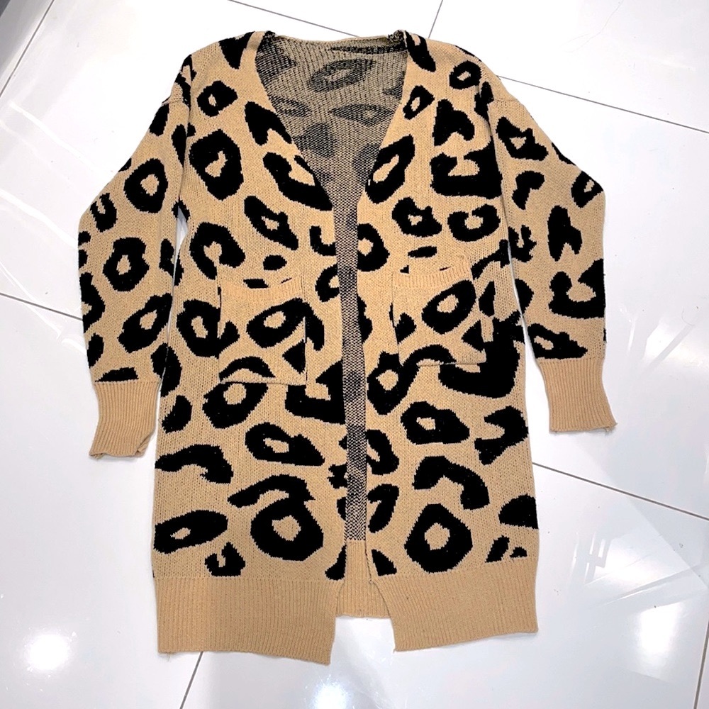 Leopard cardigan - Picture 2 of 2